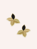 Boucles d'oreilles Joie noir