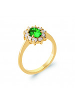 Bague Madrid Vert Emeraude